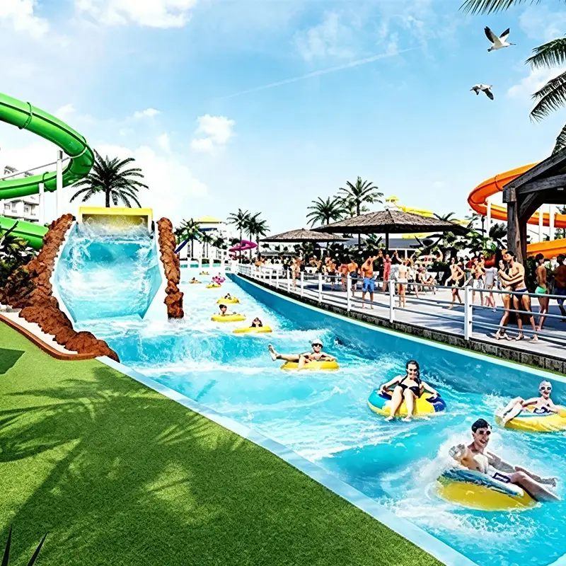 Lazy Rivers and Wave Pools