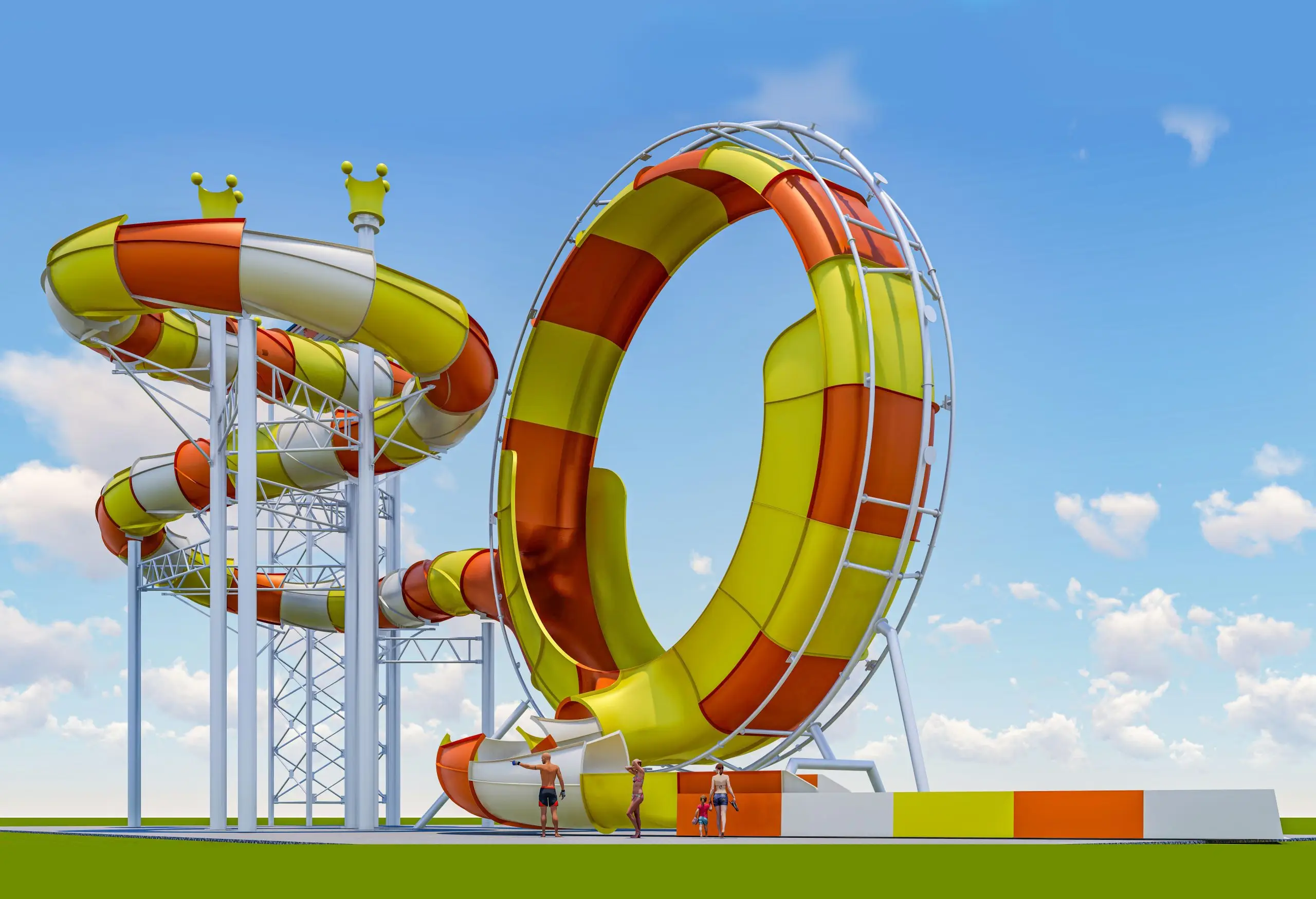 Key Planning Points and Equipment Ratios for Small and Medium Water Parks