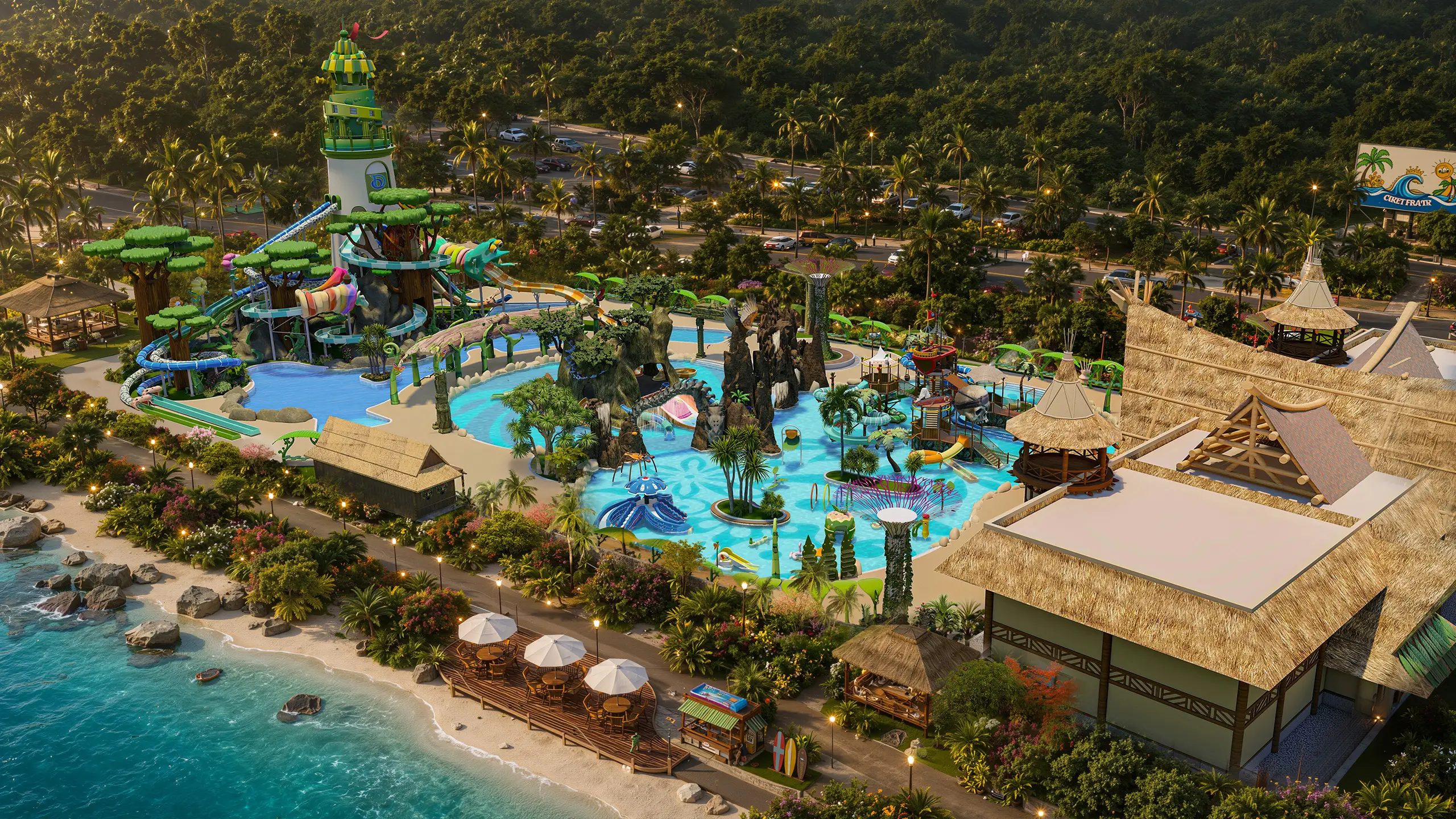 Libya Jungle Theme Water Park