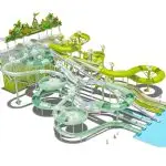 Dual-Realm Adventure Family Water Slide