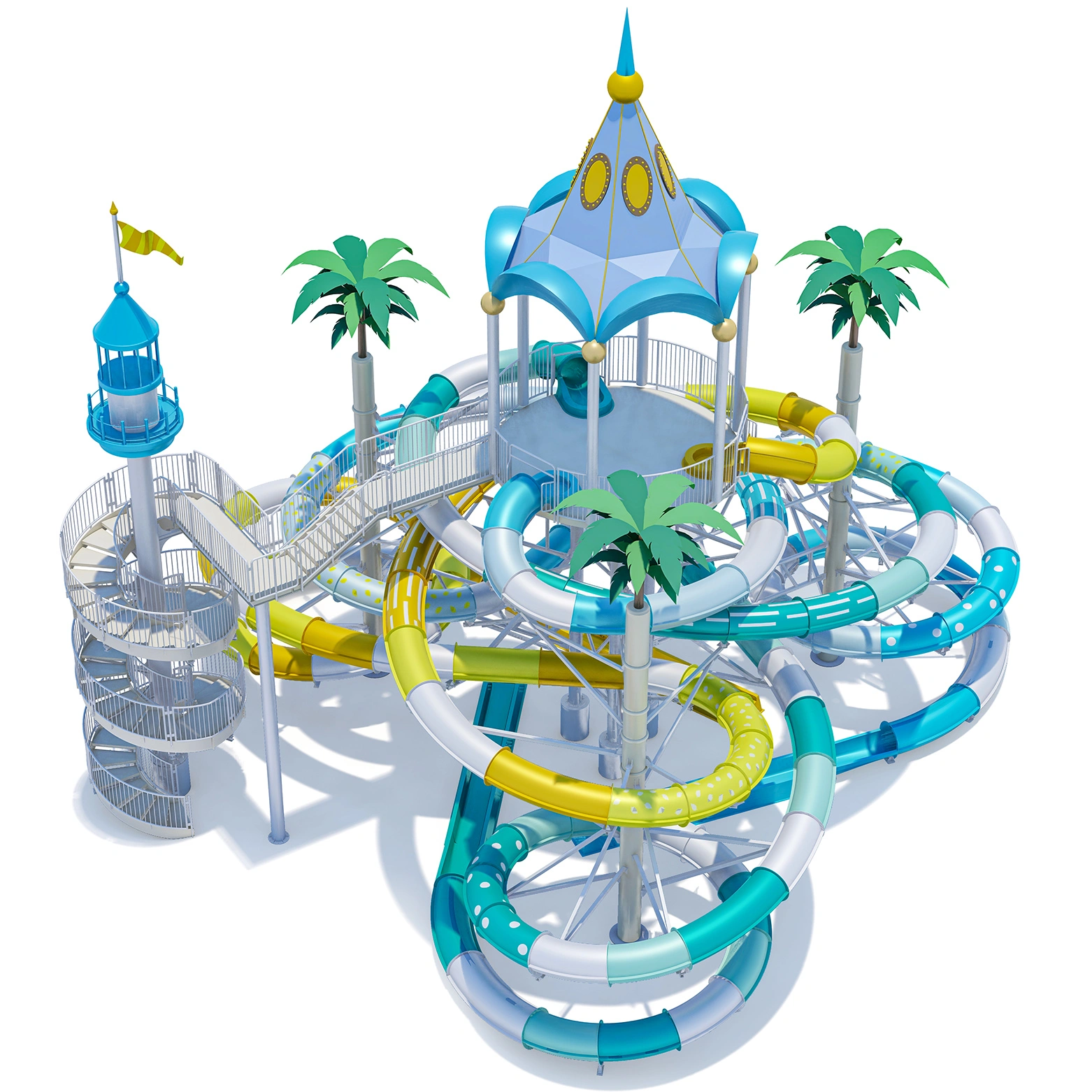 8.8m Celestial Water Slide