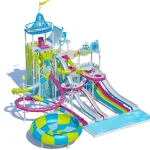 Ice & Snow Fairytale Water Slide Complex