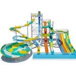Ice & Snow Fairytale Water Slide Complex