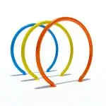 Rainbow Water Rings – Interactive Splash Tunnel