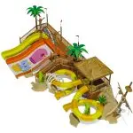 Pirate Ship Theme Kids Water Slide