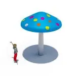 Rain Mushroom Splash Feature