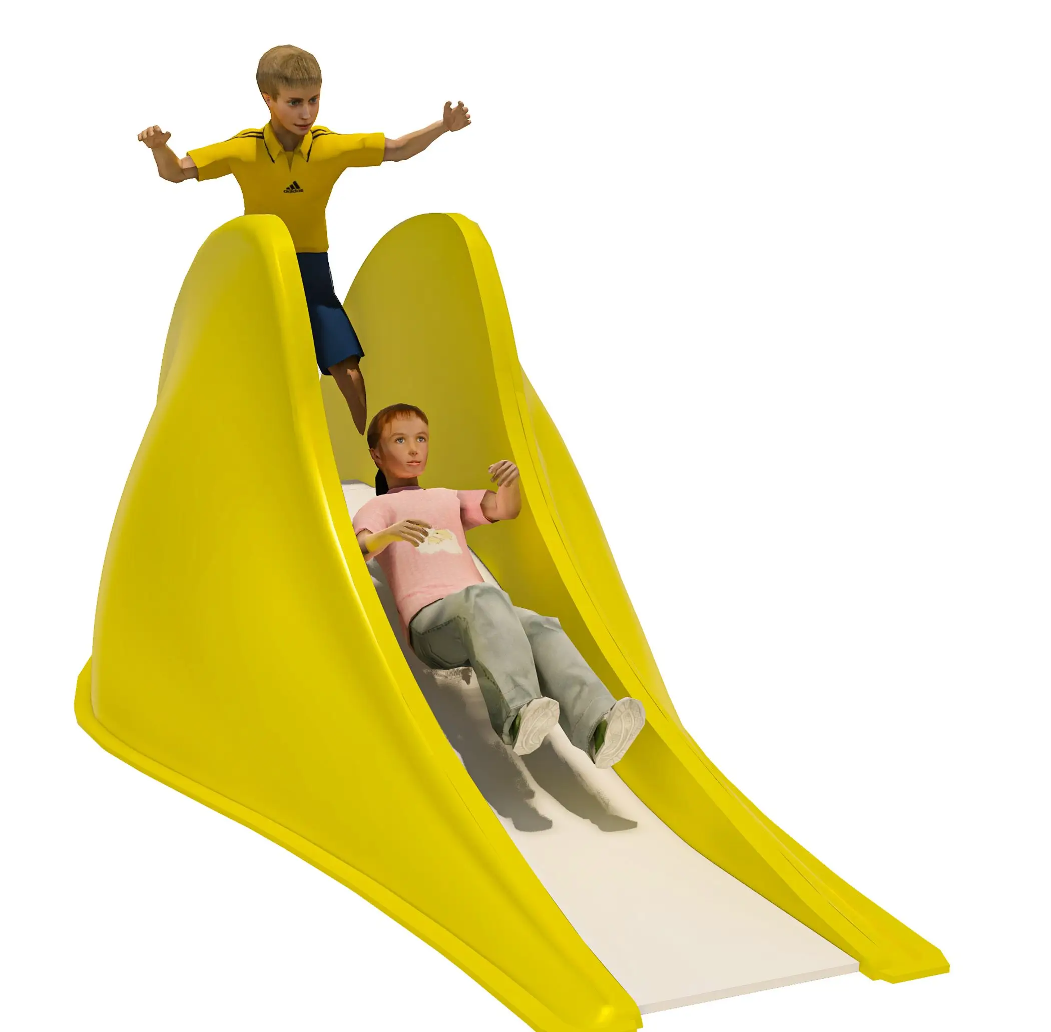 Seashell Water Slide with Water Spray Options