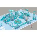 Ice and Snow Cartoon Theme Aqua House