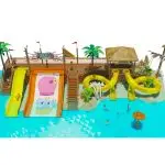 Pirate Ship Theme Kids Water Slide
