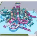 Three Kingdoms Theme Large Water House