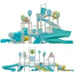 Candy Theme Aqua House
