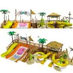 Pirate Ship Theme Kids Water Slide