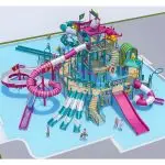 Three Kingdoms Theme Large Water House