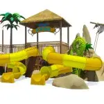 Pirate Ship Theme Kids Water Slide