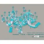 Ice and Snow Cartoon Theme Aqua House