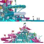 Three Kingdoms Theme Large Water House