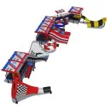 Grand Prix Racing Car Theme Commercial Combination Kids Water Slide