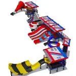 Grand Prix Racing Car Theme Commercial Combination Kids Water Slide