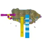 Ocean Castle Theme Combination Water Slide for Kids