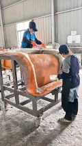 手糊工艺生产过程